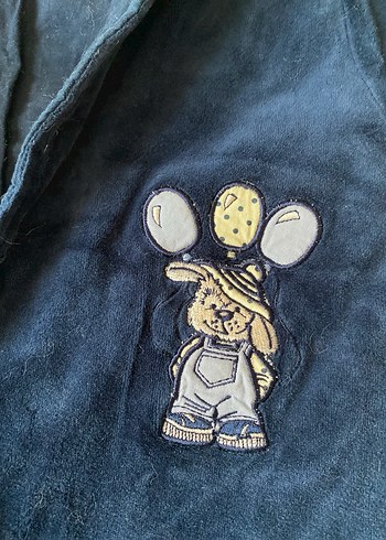 Kapüşonlu Lacivert Astronot Tulum - Görsel 5