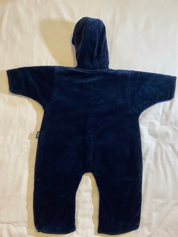 Kapüşonlu Lacivert Astronot Tulum - Görsel 2