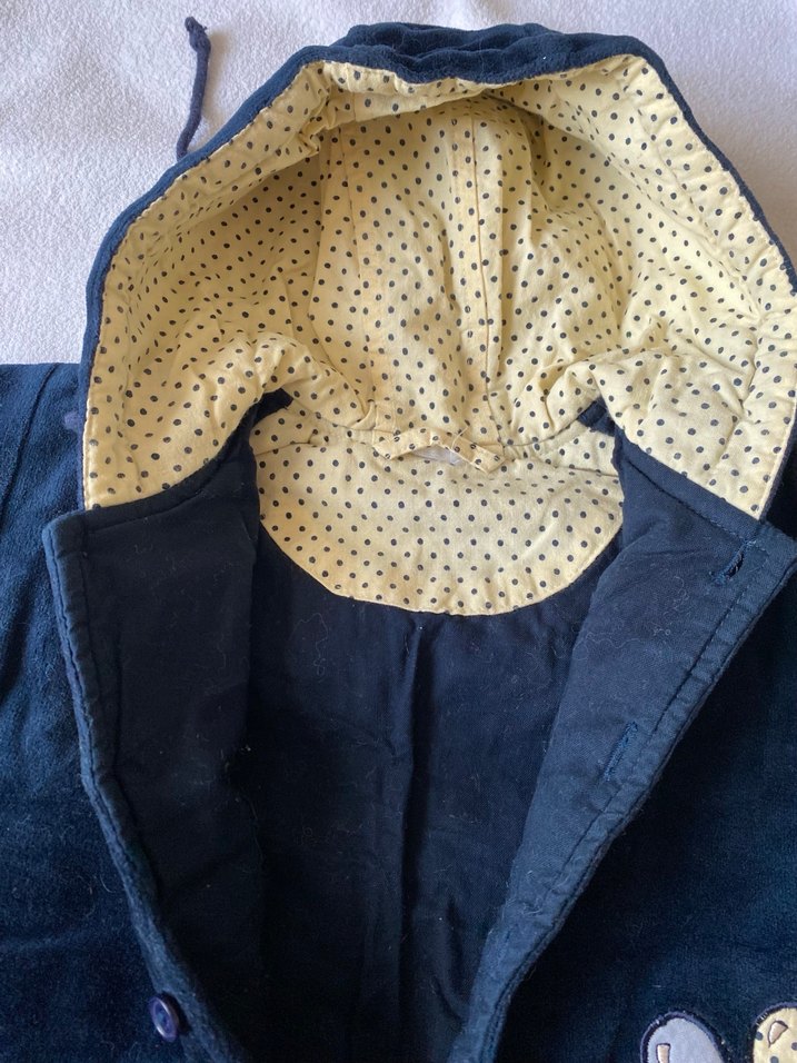 Kapüşonlu Lacivert Astronot Tulum - Görsel 4