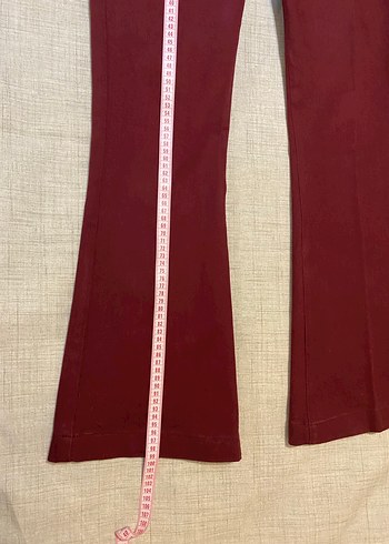 Fabrika Bordo Denim Pantolon - Görsel 7