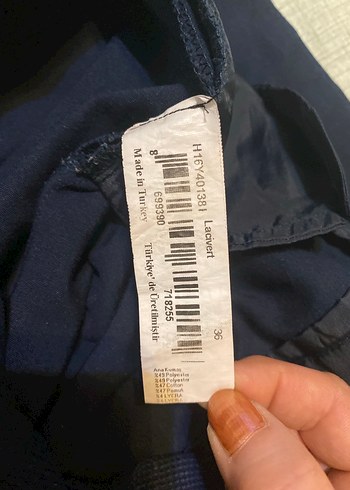 Herry Koyu Lacivert Kumaş Pantolon - Görsel 5