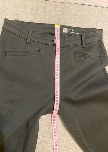 GAP Skinny Yeşil Pantolon - Görsel 7