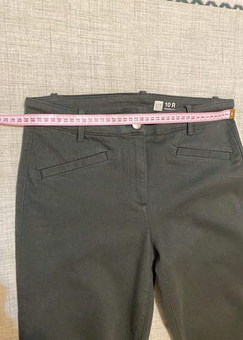 GAP Skinny Yeşil Pantolon - Görsel 5