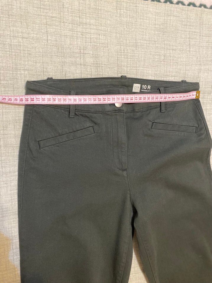 GAP Skinny Yeşil Pantolon - Görsel 5