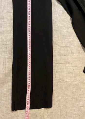 Tüzün Siyah Kumaş Pantolon - Görsel 7