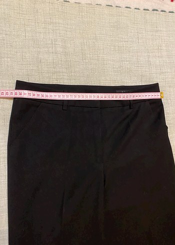 Tüzün Siyah Kumaş Pantolon - Görsel 6