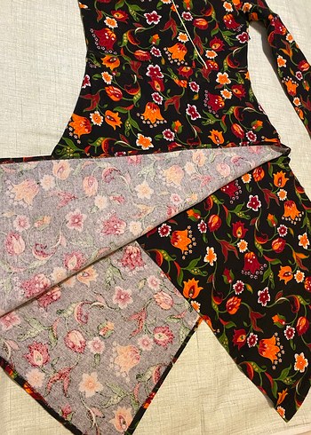 Nostaljik Pazen Elbise - Görsel 5