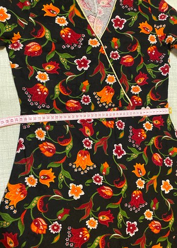 Nostaljik Pazen Elbise - Görsel 7