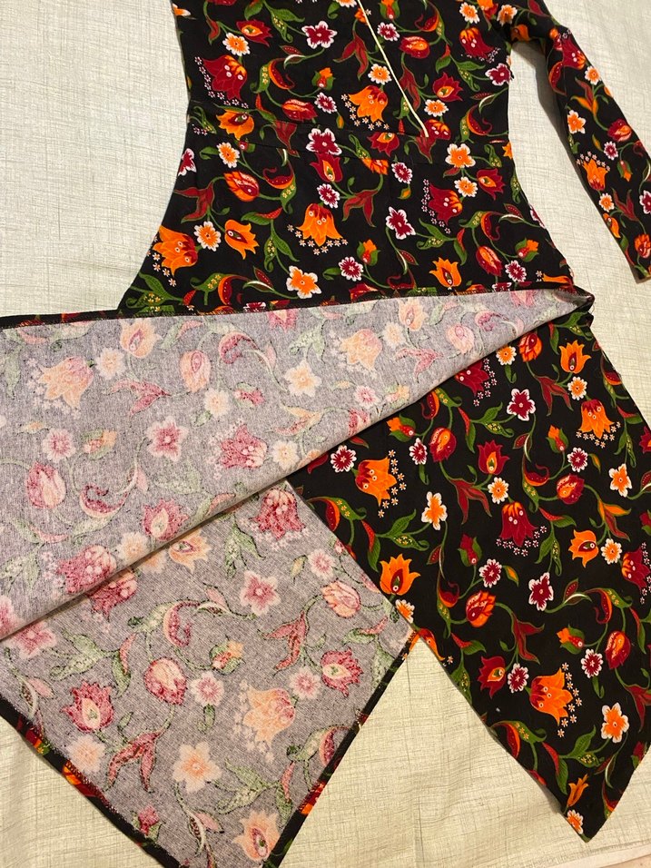 Nostaljik Pazen Elbise - Görsel 5