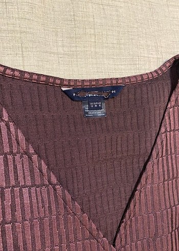 Mürdüm Kruvaze Kokteyl Elbise - Görsel 4