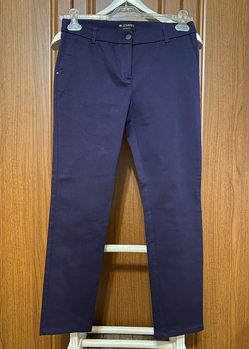 Journey Koyu Mor Kanvas Pantolon - Görsel 2