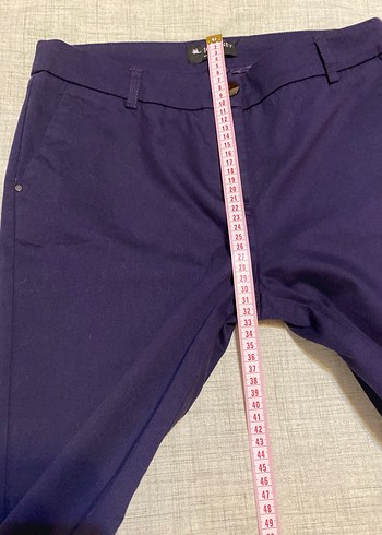 Journey Koyu Mor Kanvas Pantolon - Görsel 7