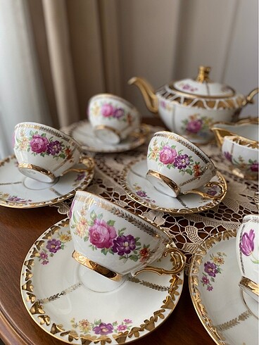 American Vintage Çekoslavak Çay Takımı