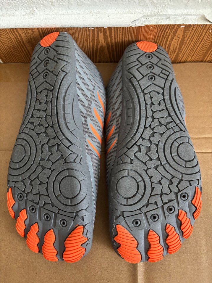 Gri Erkek Su Ayakkabısı Elastik Bağcıklı - Görsel 3