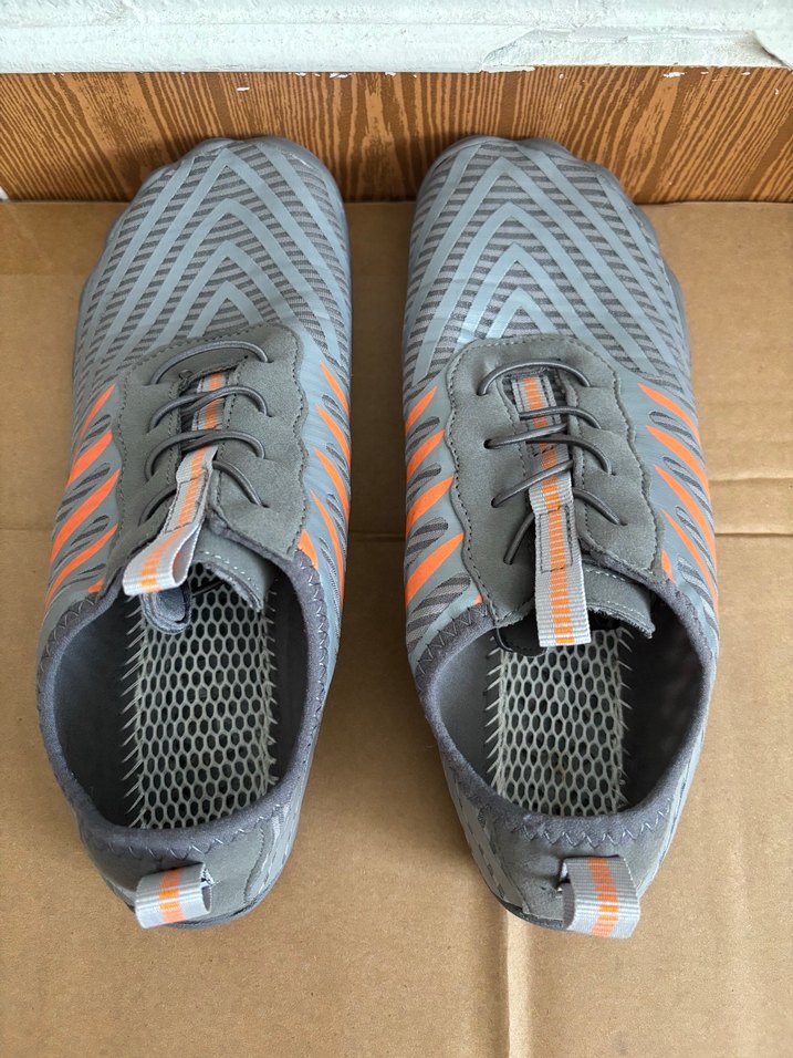 Gri Erkek Su Ayakkabısı Elastik Bağcıklı - Görsel 5