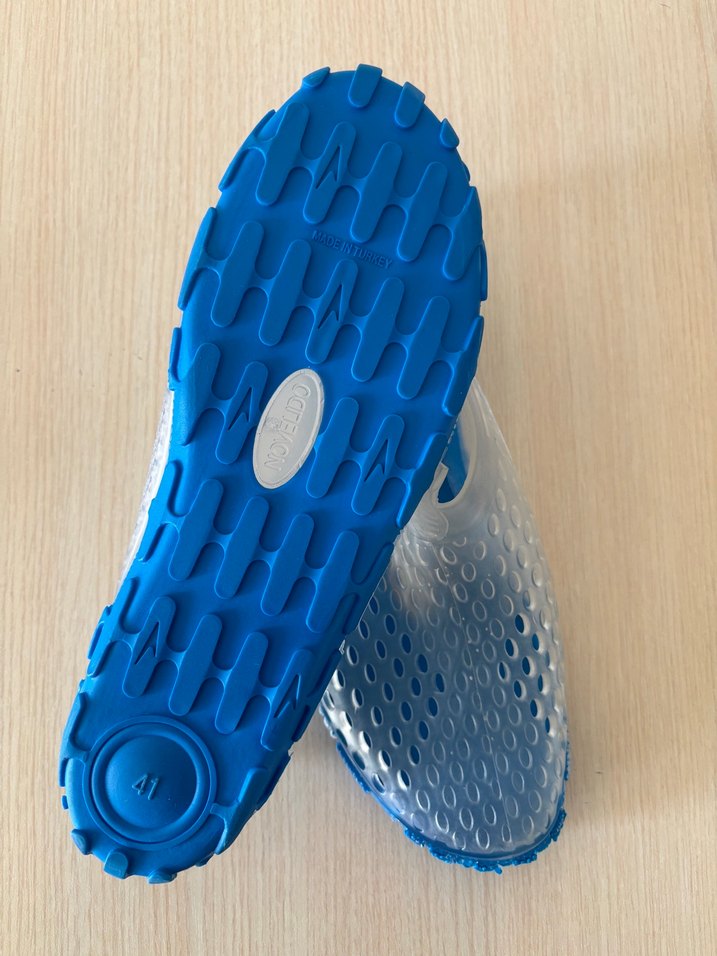 Erkek Şeffaf Mavi Su Ayakkabısı - Görsel 3