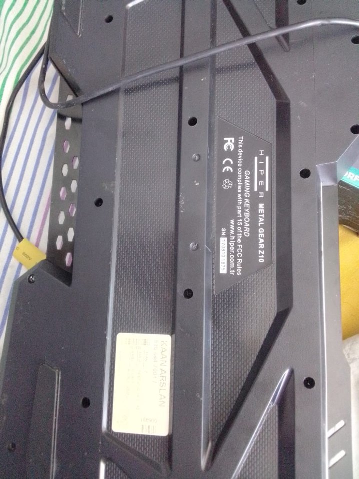 Hiper Metal Gear Z10 Klavye (Açıklamaya Bakın) - Görsel 2