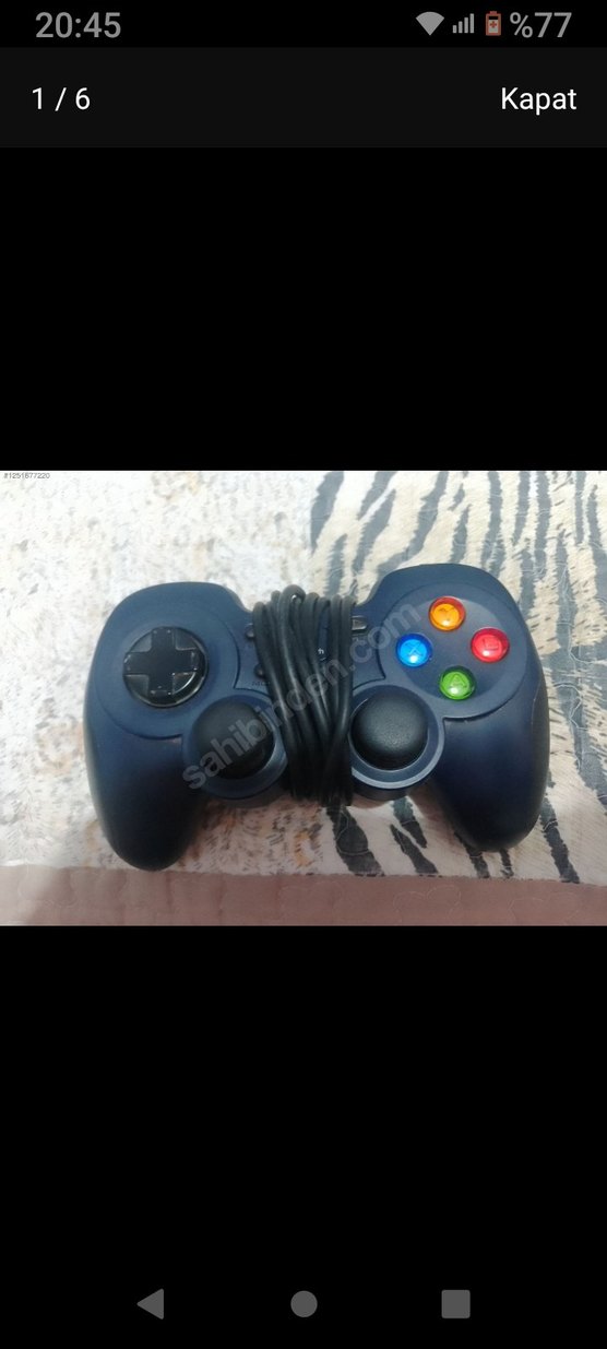 Logitech F310 Gamepad Oyun Kolu - Görsel 4