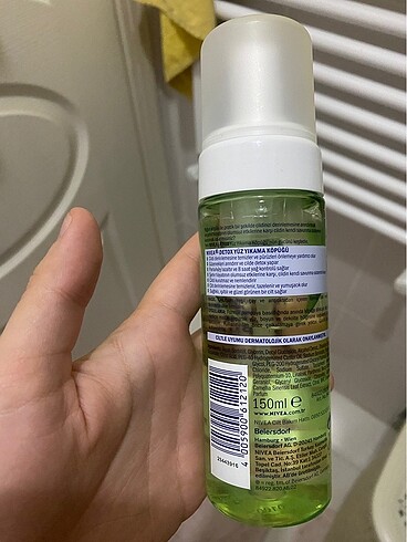 Nivea Yüz yıkama köpüğü