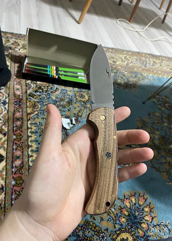 Ahşap Saplı Katlanır Bıçak - Görsel 2