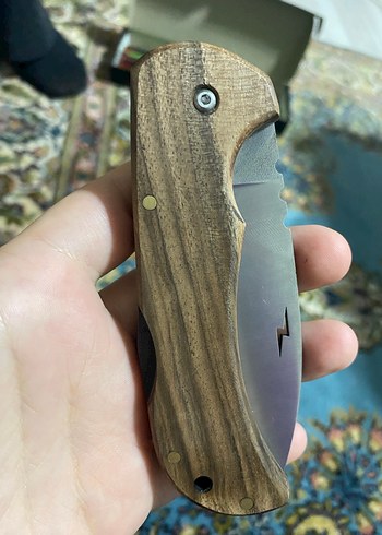 Ahşap Saplı Katlanır Bıçak - Görsel 3