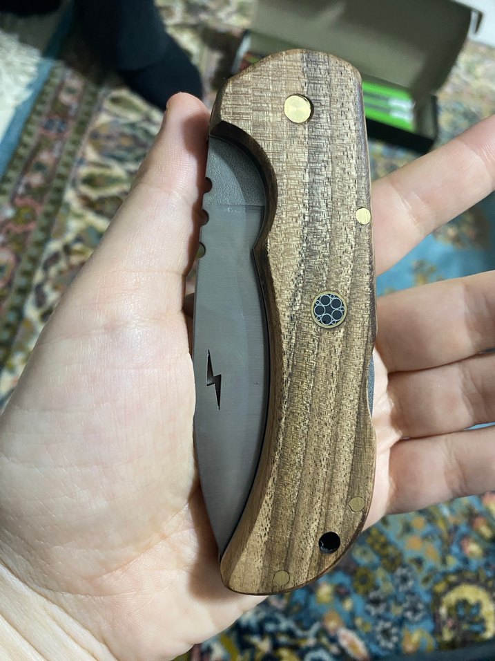 Ahşap Saplı Katlanır Bıçak - Görsel 4