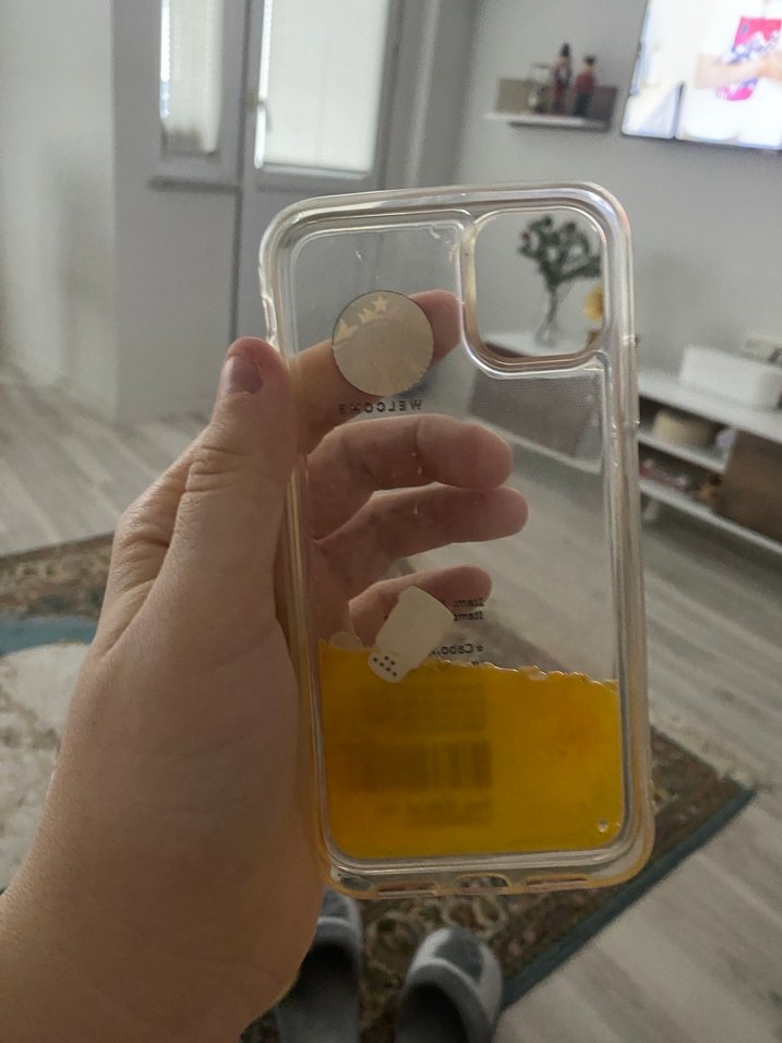 Şeffaf Sarı Starbucks Telefon Kılıfı - Görsel 2