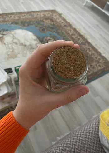 Küçük Beyaz Deniz Kabukları Şişesi - Görsel 2