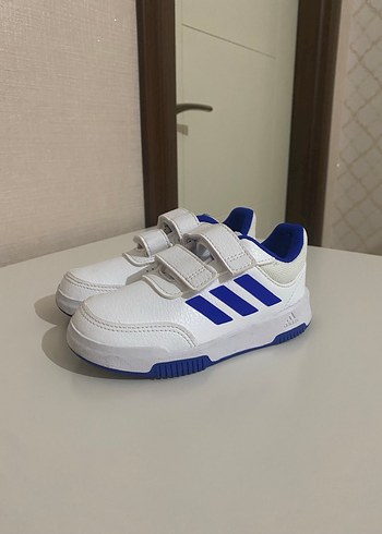 Orijinal Adidas Çocuk Beyaz Spor Ayakkabı - Cırt Cırtlı - Görsel 4