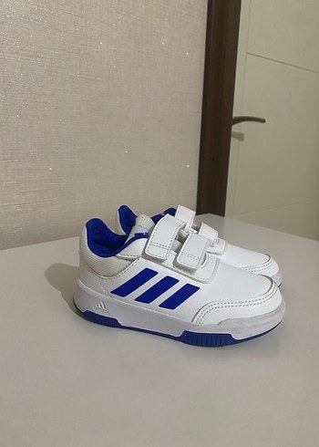 Orijinal Adidas Çocuk Beyaz Spor Ayakkabı - Cırt Cırtlı - Görsel 2