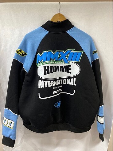 xl Beden Fermuarlı oversize bomber ceket