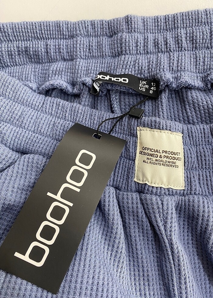 Kumaş Bol Paça Eşofman Altı - Görsel 5