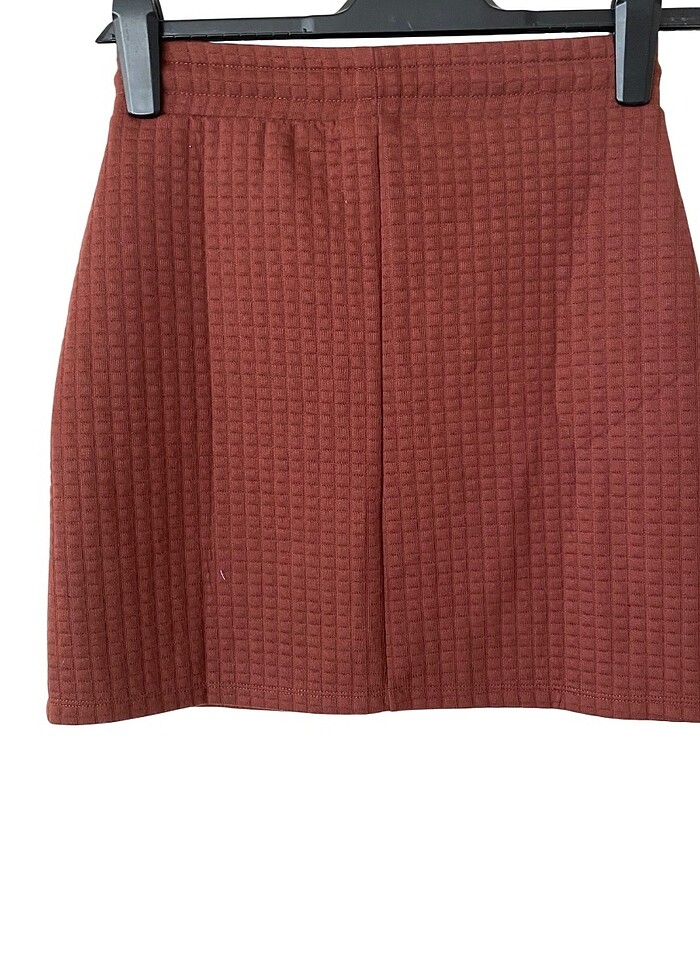 Üç İplik Mini Etek - Görsel 2