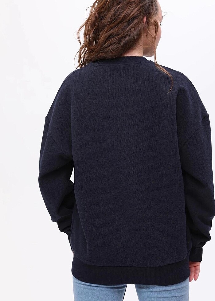 Unisex Oversize Sweatshirt - Görsel 2