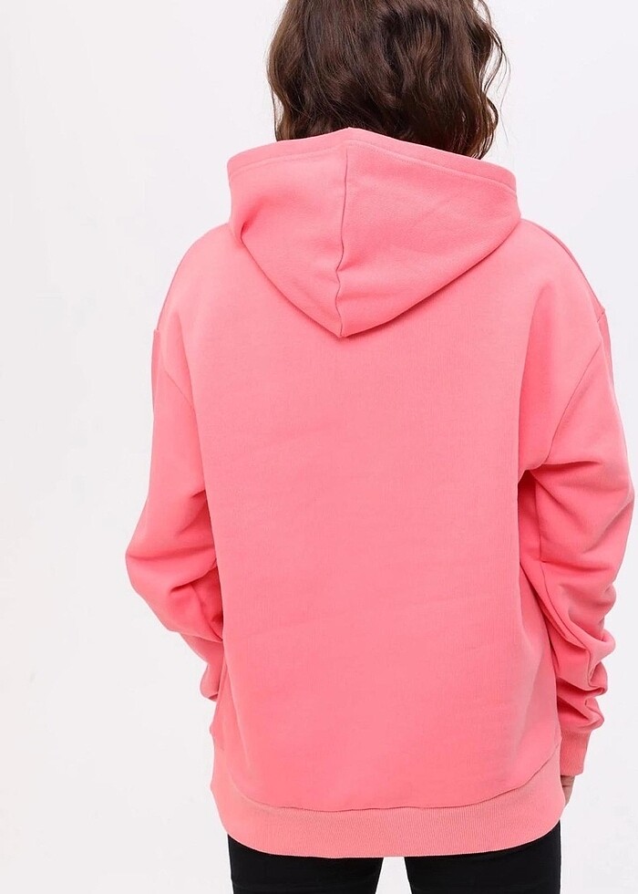 Oversize Kapüşonlu Sweatshirt - Görsel 2