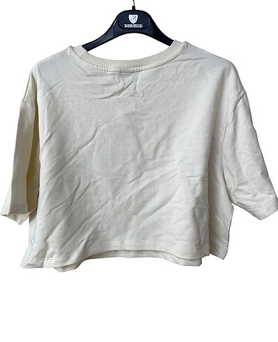 Oversize Crop Tshirt - Görsel 4