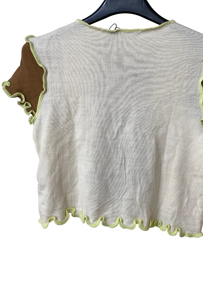 Triko Crop Tshirt - Görsel 2