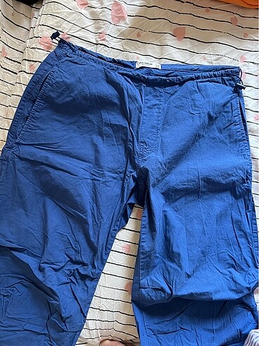 m Beden mavi Renk paraşüt pantolon