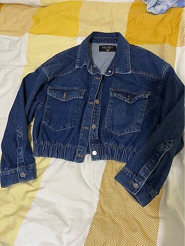 crop kot ceket s-m beden olur