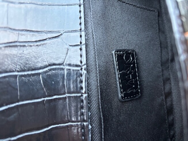 MANC LILITH Black Croc - Görsel 4