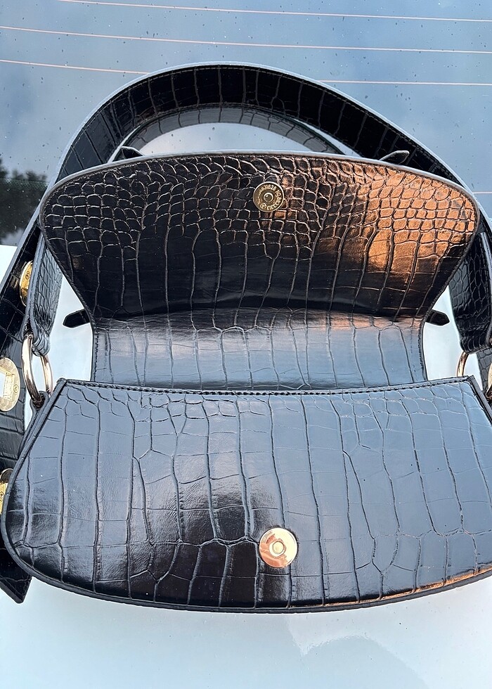 MANC LILITH Black Croc - Görsel 5