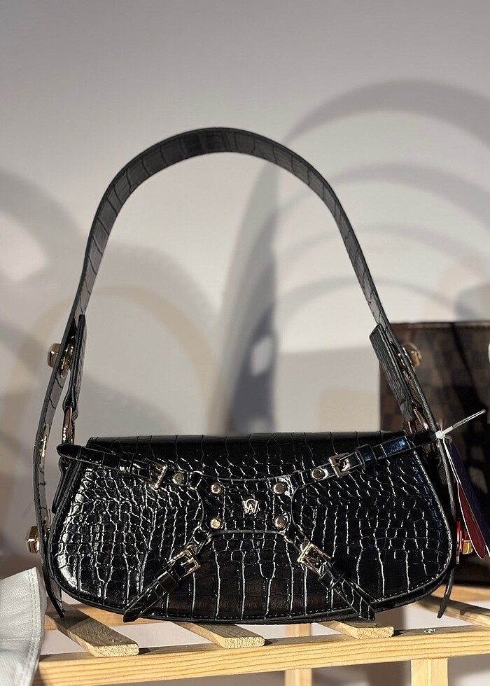 MANC LILITH Black Croc - Görsel 2