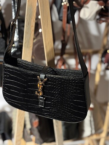 Yves Saint Laurent YSL Yılan Derisi Motif Deri