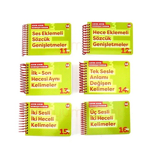  Beden Lali adım adım konuşuyorum terapi seti 3