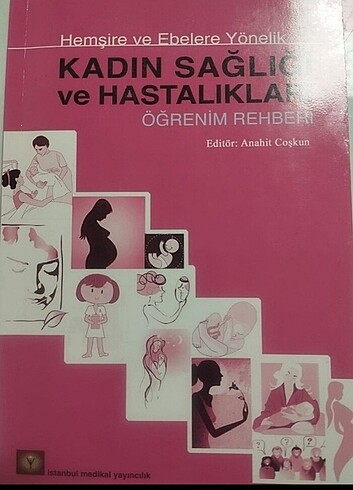 Kadın doğum, kadın sağlığı ve hastalıkları kitabı