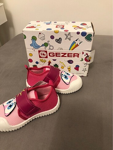 22 Beden pembe Renk Kız bebek ayakkabısı