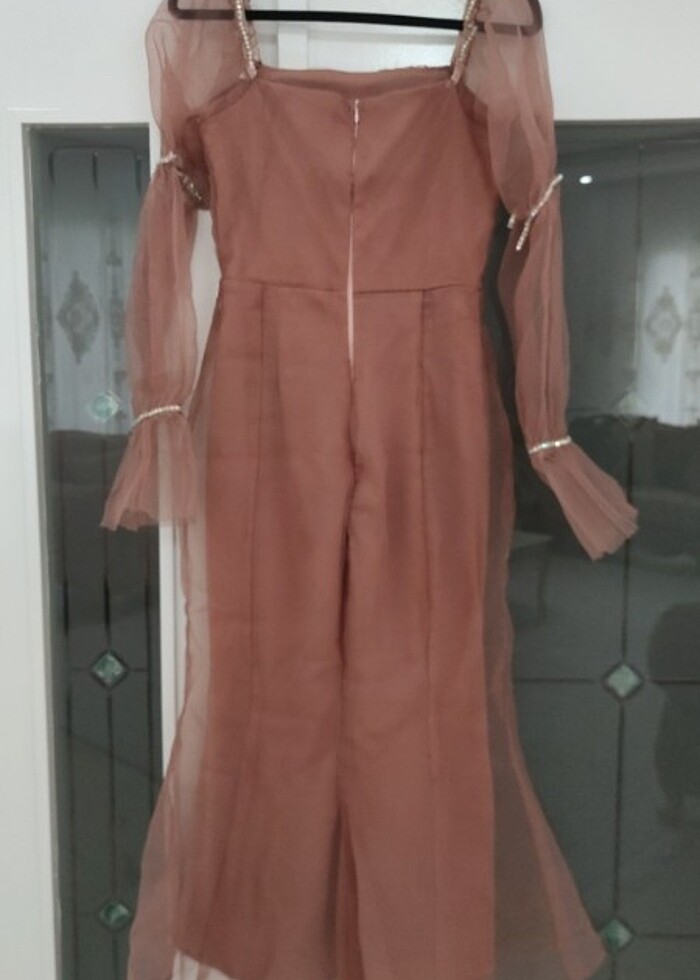 Kadın dar midi boy abiye - Görsel 4