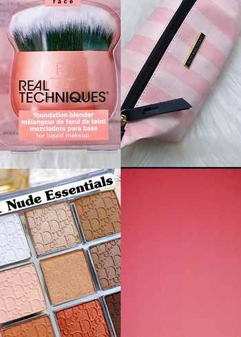 Real Techniques Pembe Fondöten Süngeri