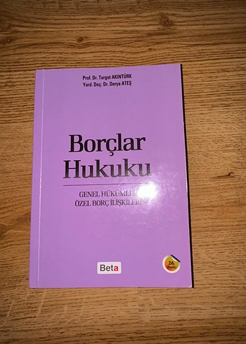Borçlar Hukuku BETA Yayınları
