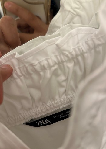 Zara Zara kısa elbise büzgülü